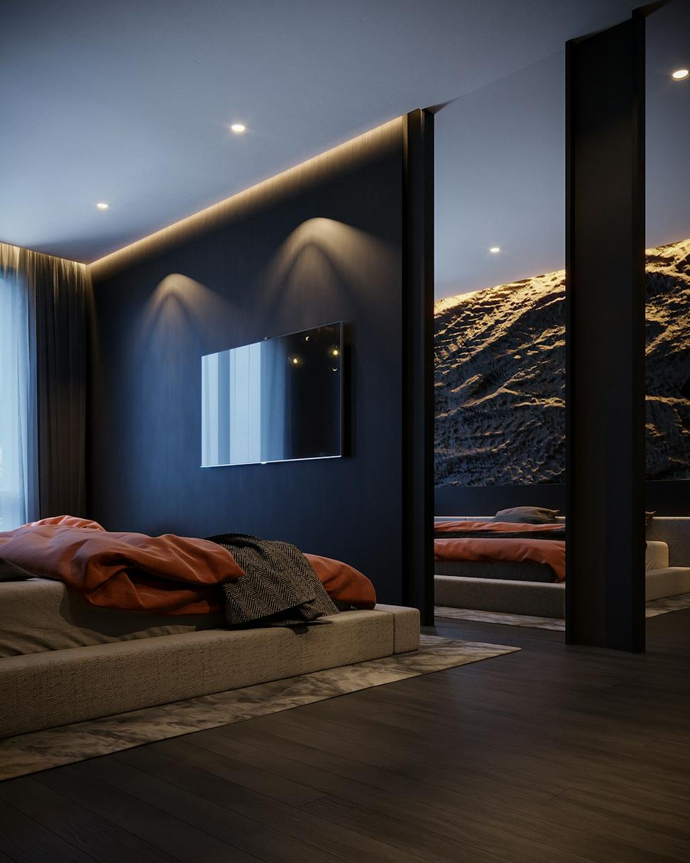 Luxury room interior